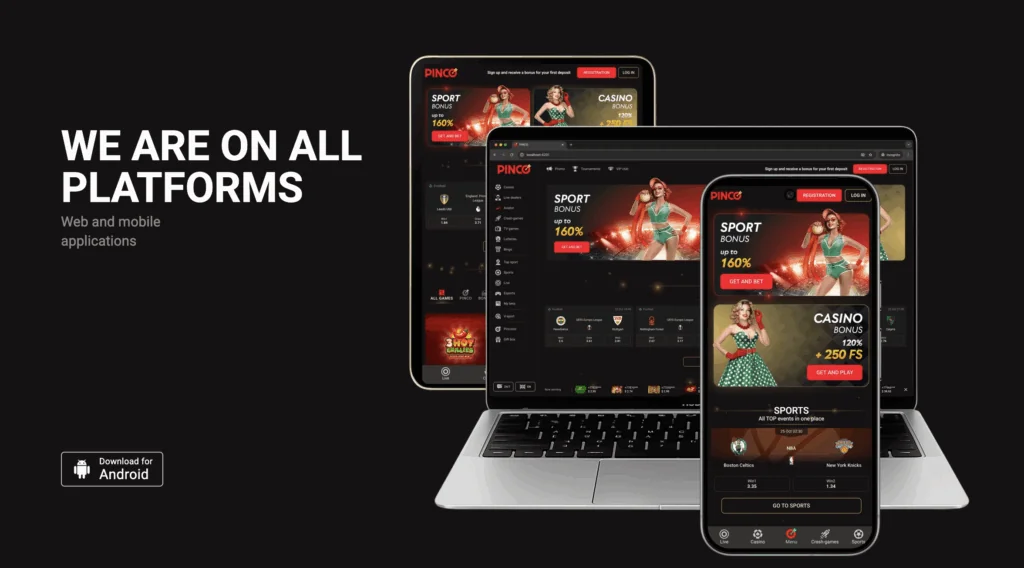 Pinko available platforms